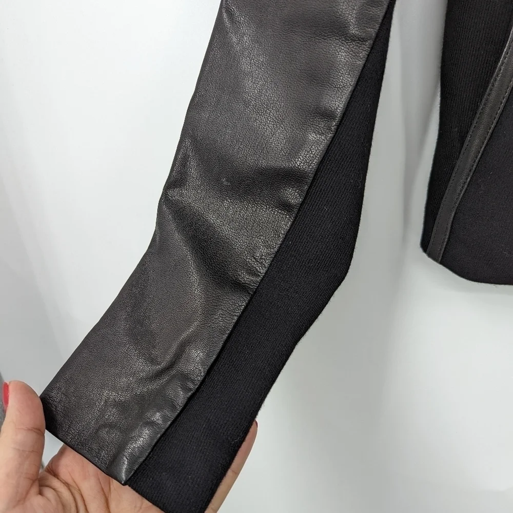 VINCE. LEATHER Moto Jacket